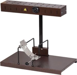BRON COUCKE - Commercial Raclette Cheese Melter "Alpage" - Traditional French Raclette for Half Wheel - Commercial and Home Use - Adjustable Heating Rod - 110V - US Cord - Made in France