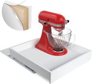 MyLifeUNIT Wooden Pull Out Drawers for Cabinets, 20"W Fully Assembled Pull-Out Cabinet Organizer Shelves, Soft Close Slide Out Drawer for Kitchen Cabinet